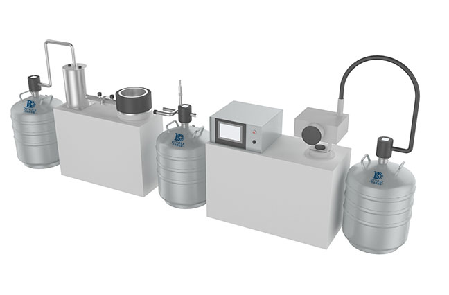 自動液氮泵搭建
